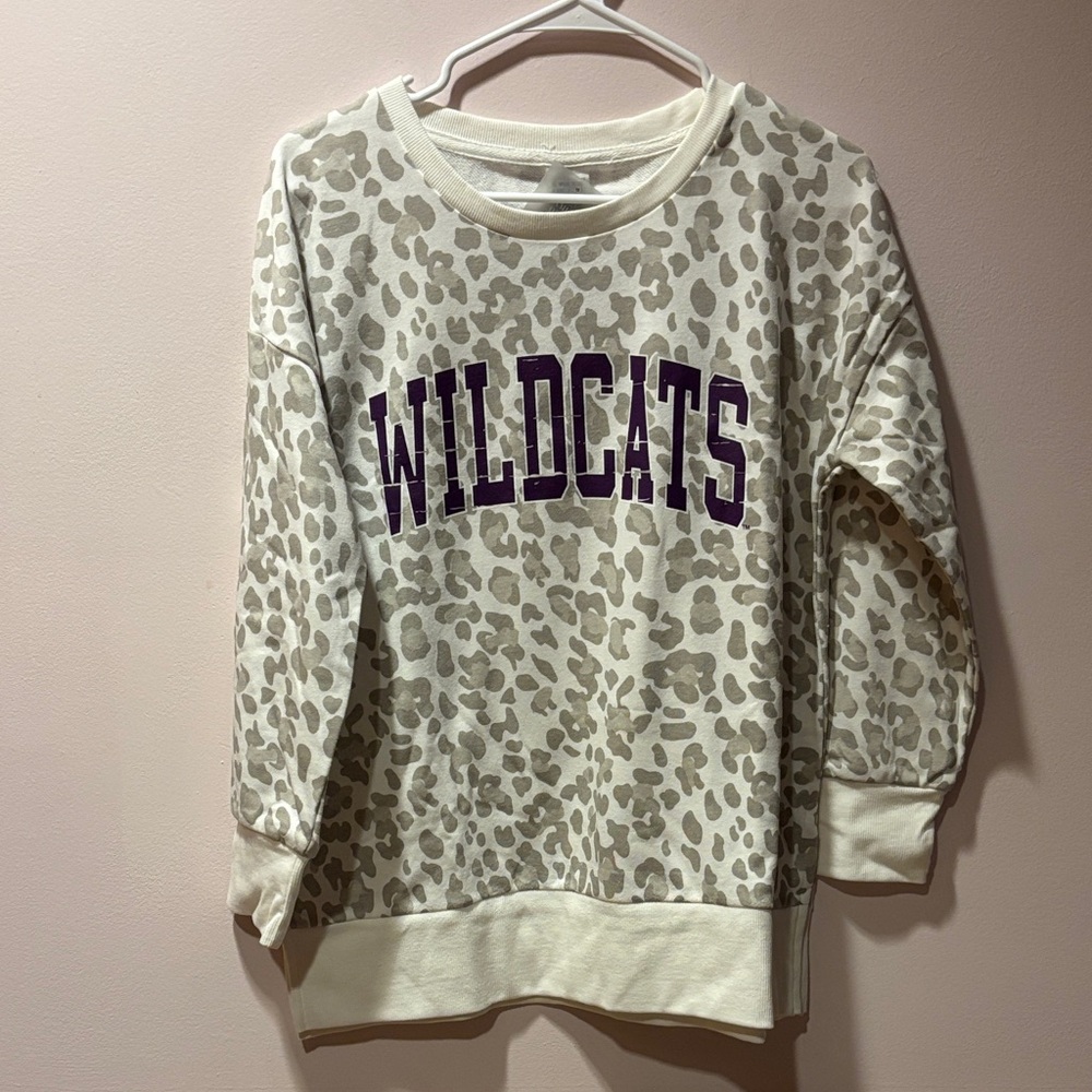 Wildcats Leopard Print Sweater